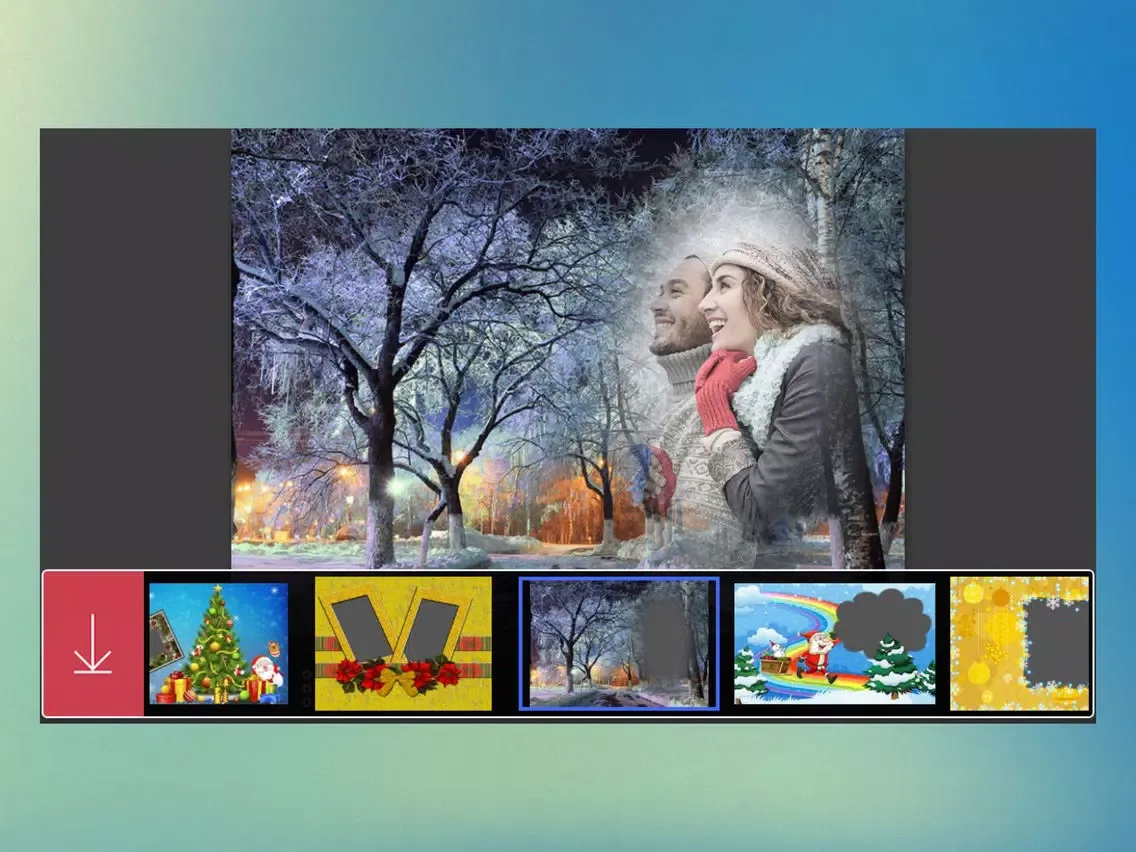 Christmas Special Hd Frames - Framatic iPad  स्क्रीनशॉट