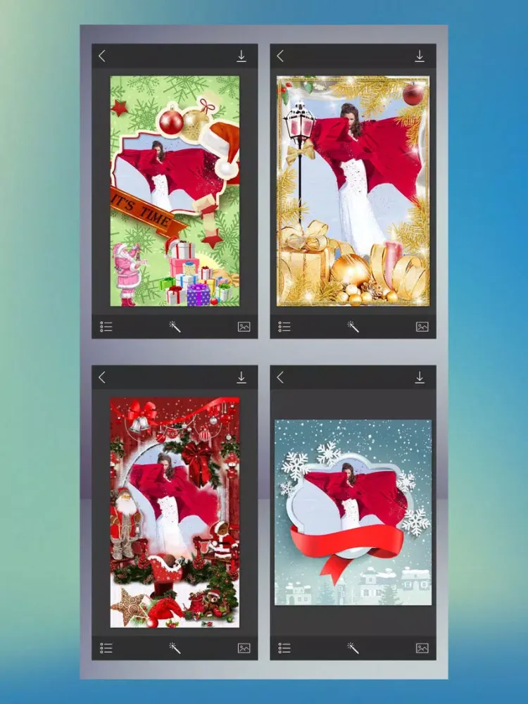 Capturas de pantalla de New Year HD Photo Frame - Frame from the heart iPad 