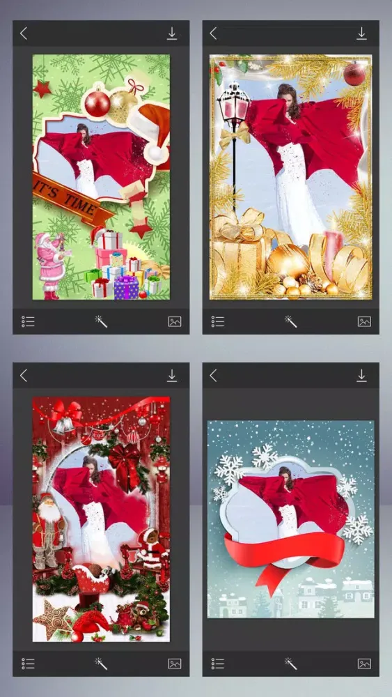 Capturas de pantalla de New Year HD Photo Frame - Frame from the heart