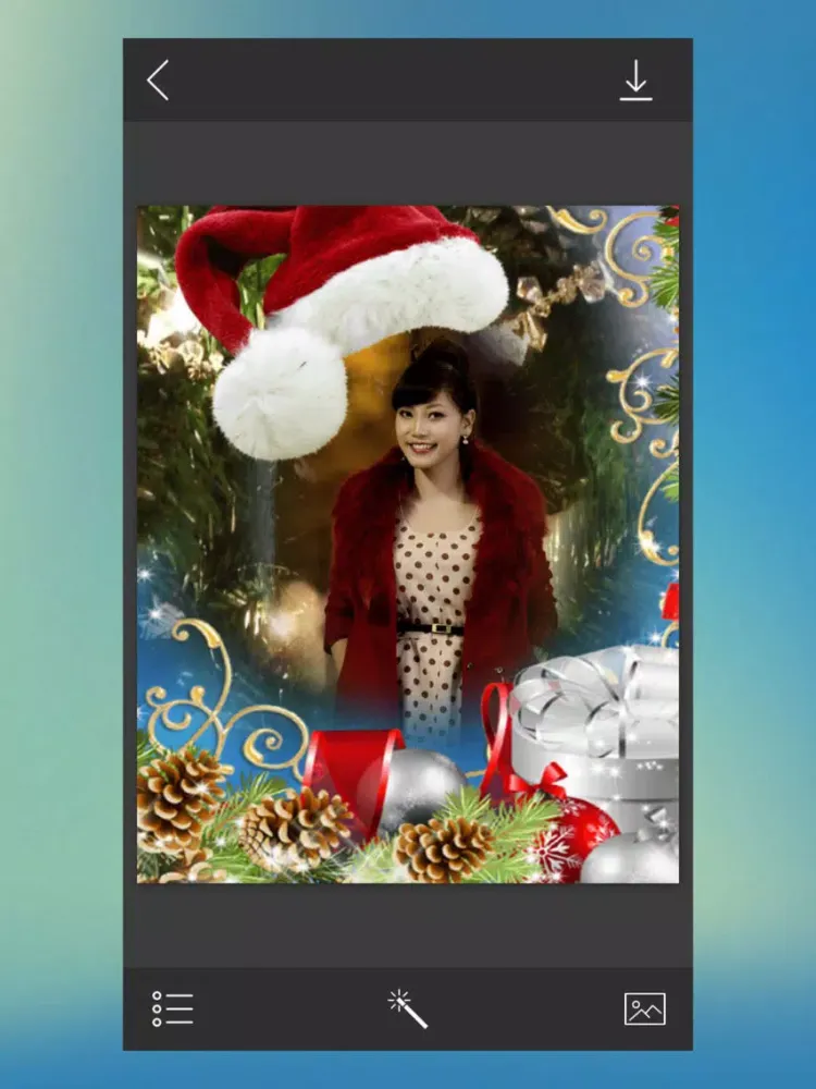 Capturas de tela do Christmas Special Picture Frames - FrameUrLifee iPad 
