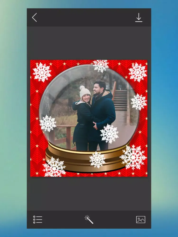 Capturas de tela do Christmas Special Picture Frames - FrameUrLifee iPad 