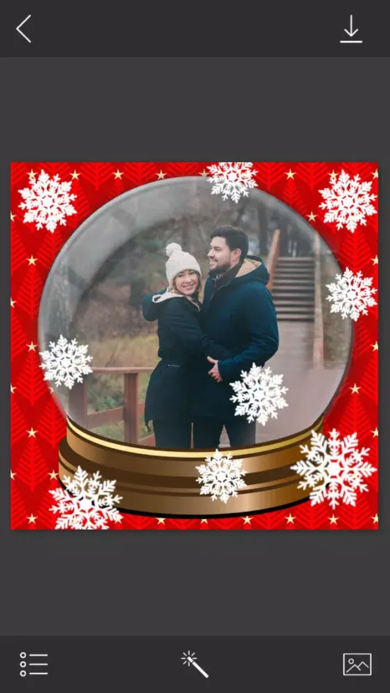 Capturas de tela do Christmas Special Picture Frames - FrameUrLifee