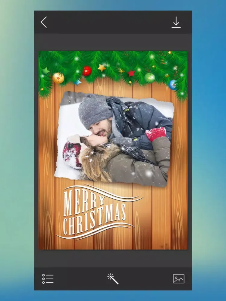 Xmas Tree Photo Frames - Frame editor iPad 应用截图