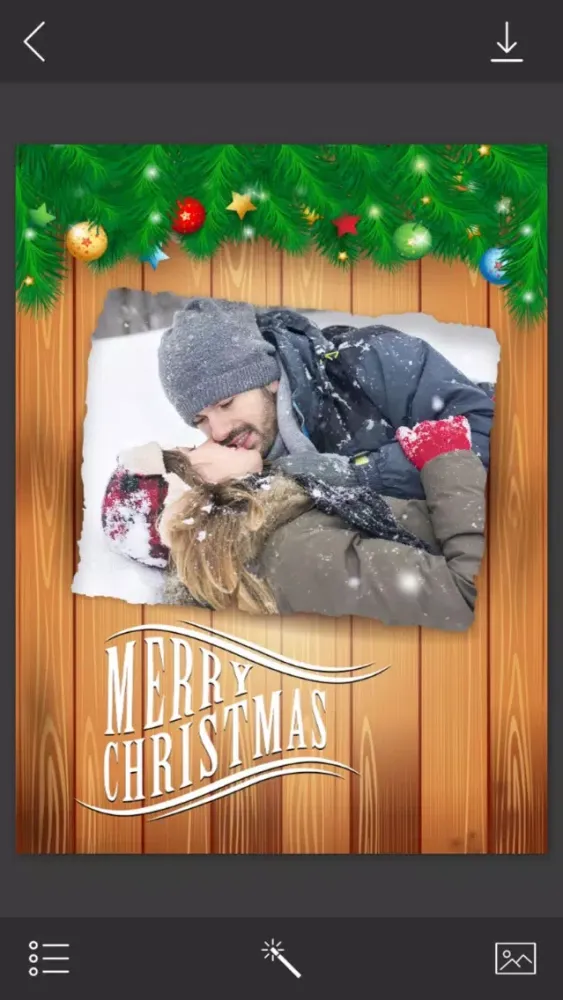 Xmas Tree Photo Frames - Frame editor应用截图