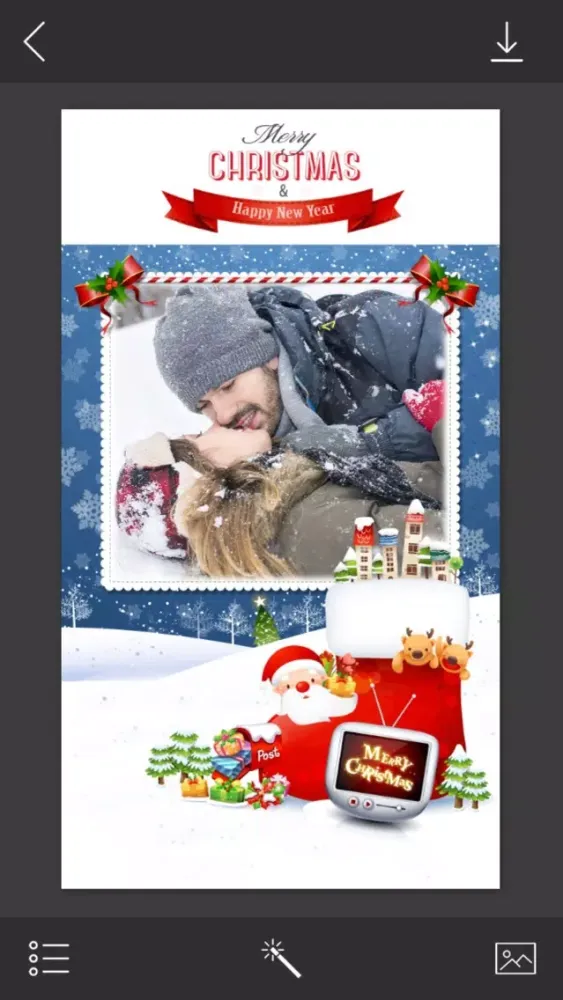 Xmas Tree Photo Frames - Frame editor应用截图