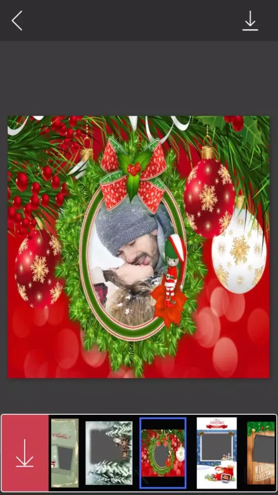 Xmas Tree Photo Frames - Frame editor应用截图
