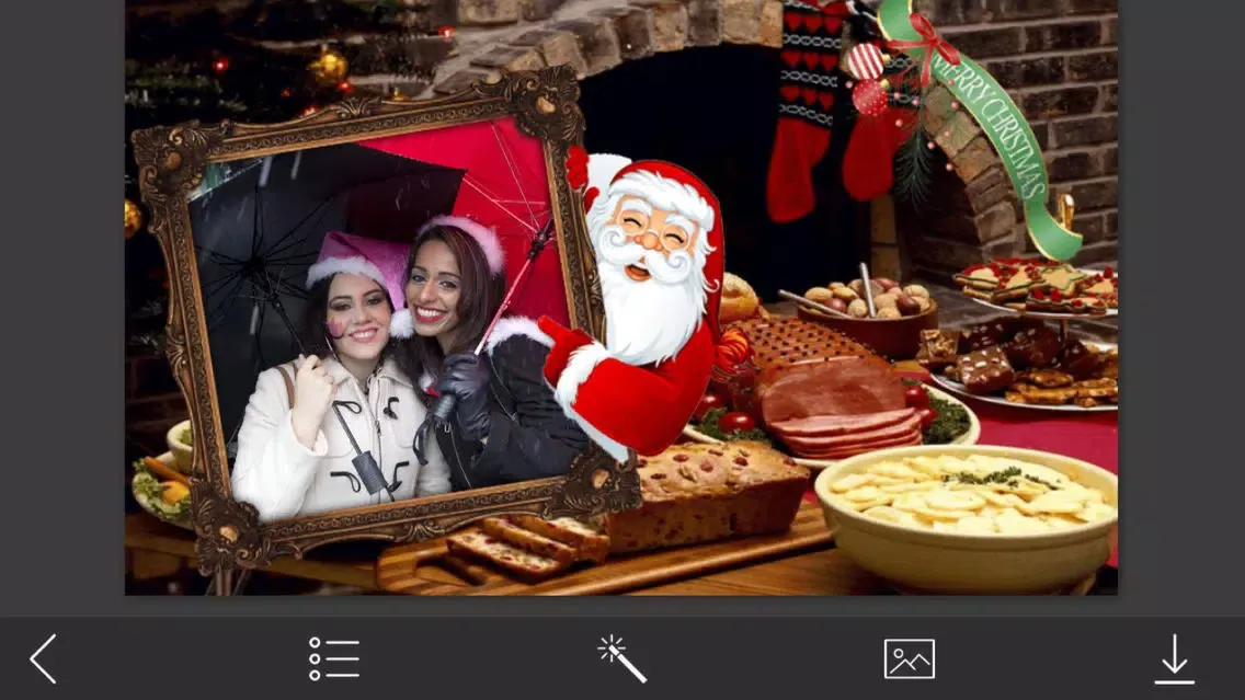 Xmas Jingle bell HD Frame - Free InstaFrame Editor Screenshots