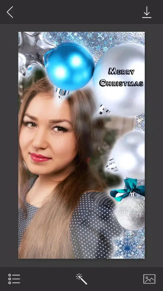 Tangkapan skrin Xmas Special Hd Photo Frames - Fx editor