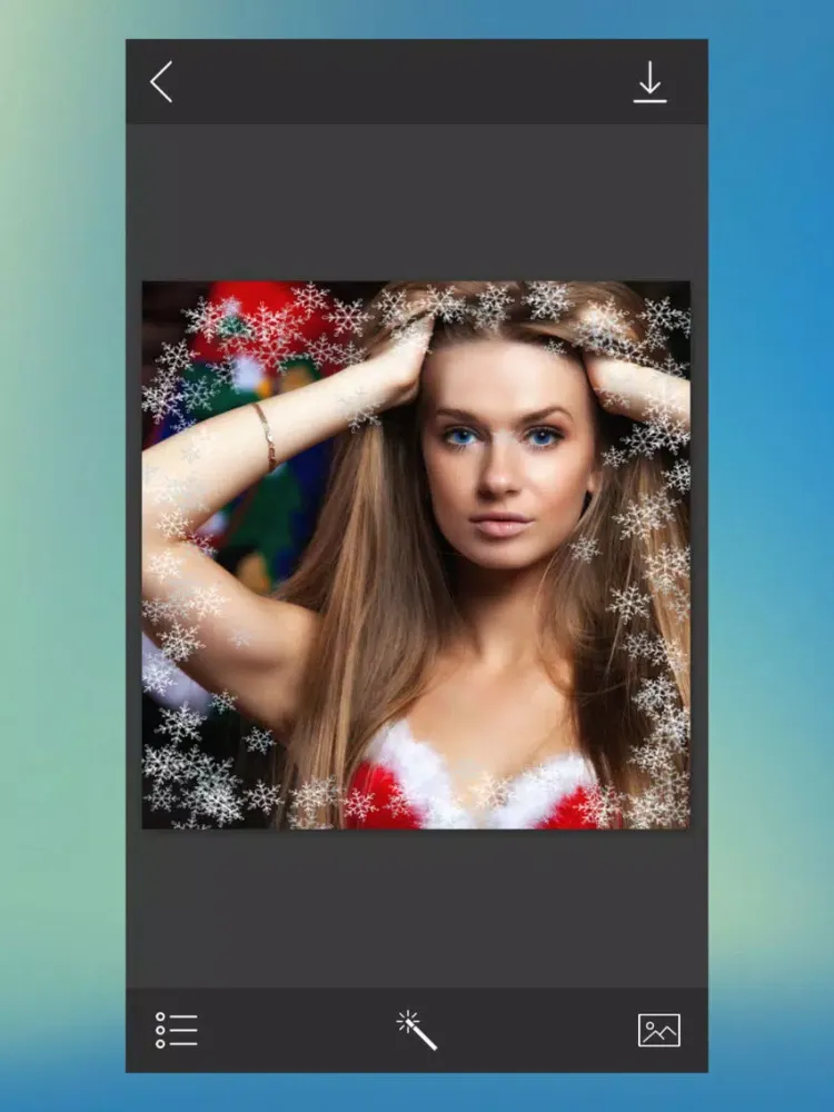 Tangkapan layar New Year Photo Frames - Picture Editor iPad 