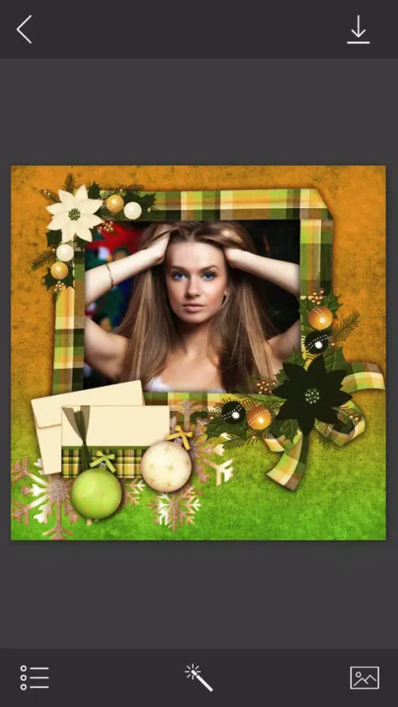 Tangkapan layar New Year Photo Frames - Picture Editor