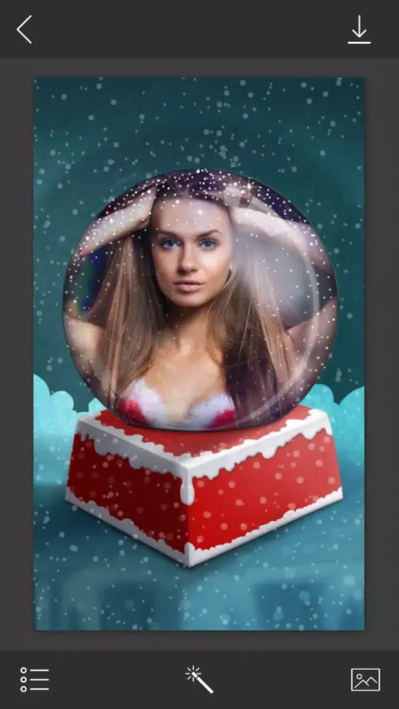 Tangkapan layar New Year Photo Frames - Picture Editor