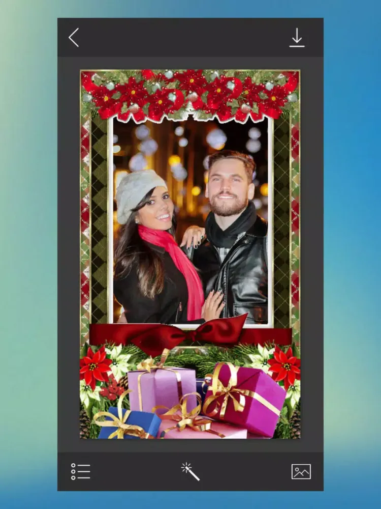 صور Christmas 2017 HD Frame - Instant pic frames iPad 