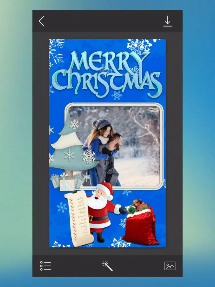 تصاویر Xmas Jingle bell HD Frame - iPad 