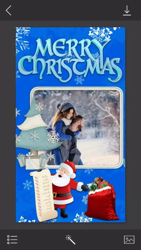 تصاویر Xmas Jingle bell HD Frame -