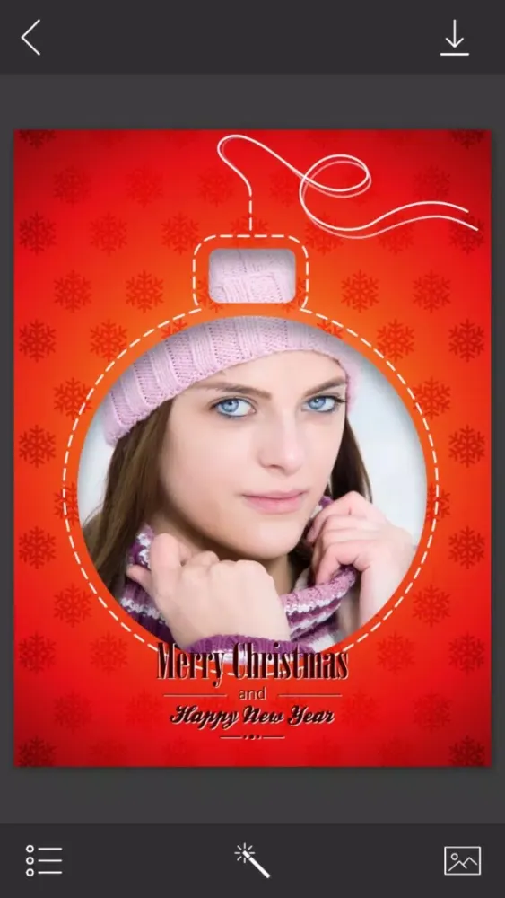 Christmas 2017 Frames - Frame Booth 스크린샷