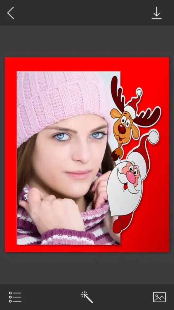Christmas 2017 Frames - Frame Booth 스크린샷