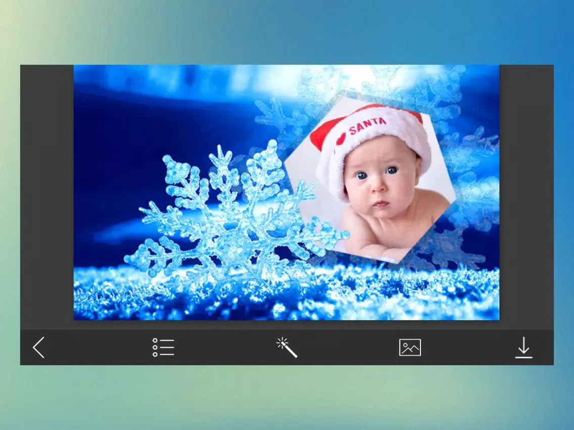 Xmas HD Frame - Framatic iPad  Ekran Görüntüleri