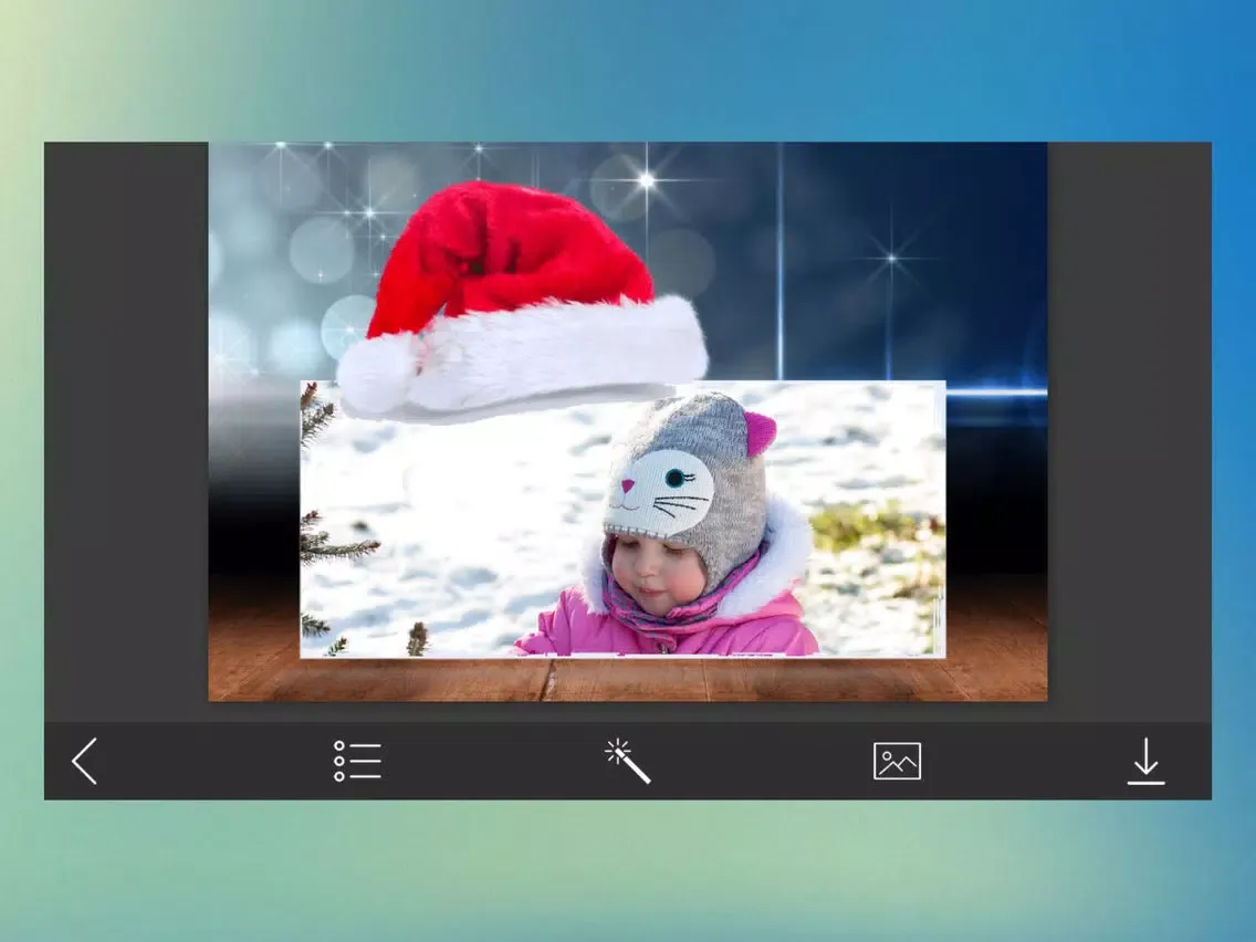 Captures d'écran de Xmas Tree Hd Frames - Inspiring Photo Editor iPad 