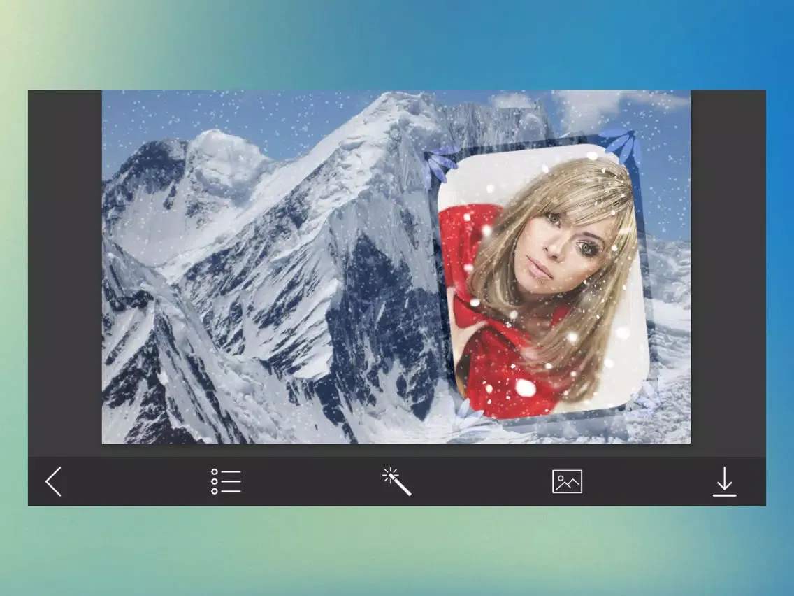 Captures d'écran de Xmas Tree Hd Frames - Inspiring Photo Editor iPad 