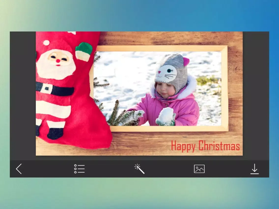 Captures d'écran de Xmas Tree Hd Frames - Inspiring Photo Editor iPad 