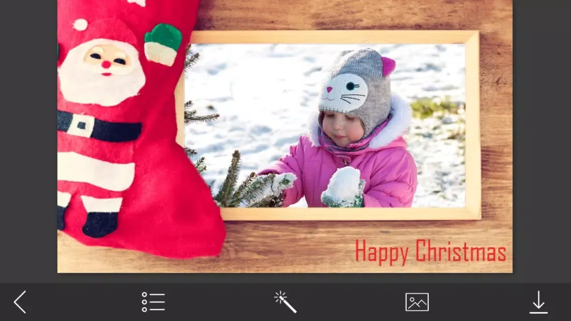 Captures d'écran de Xmas Tree Hd Frames - Inspiring Photo Editor