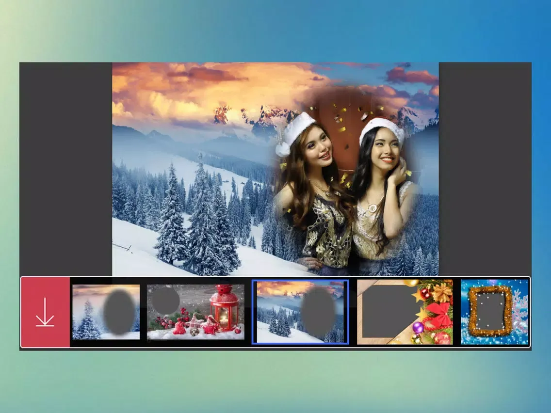 Christmas Special HD Photo Frame - Frame editor iPad  スクリーンショット