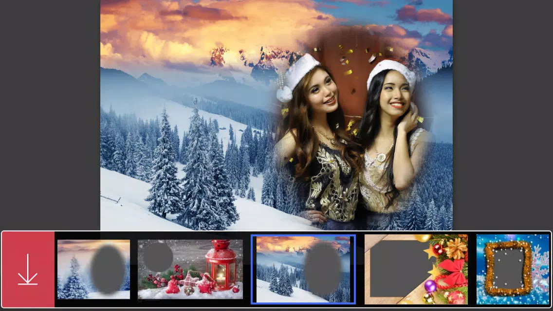 Christmas Special HD Photo Frame - Frame editor স্ক্রিনশট