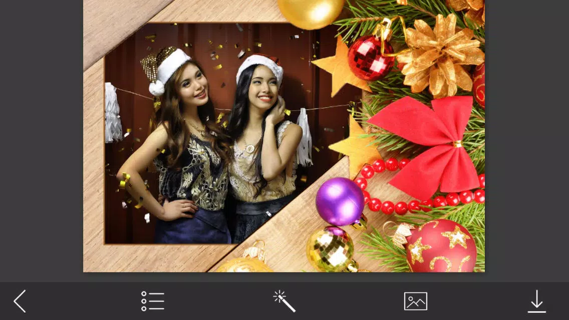 Christmas Special HD Photo Frame - Frame editor স্ক্রিনশট