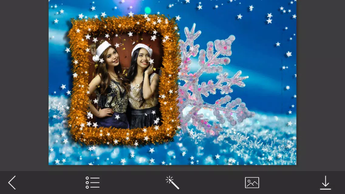 Christmas Special HD Photo Frame - Frame editor স্ক্রিনশট