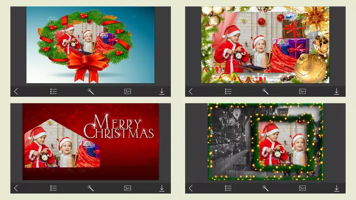 Xmas HD Photo Frame & Pic Editor for YourMoments应用截图