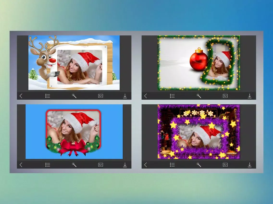New Year Frames - Instant pic frames iPad  Screenshots