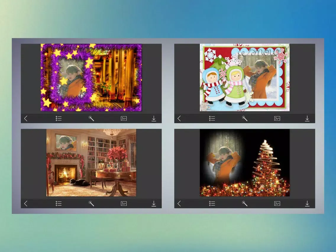 Скриншоты Snow Hd Photo Frames - Best Frames iPad 