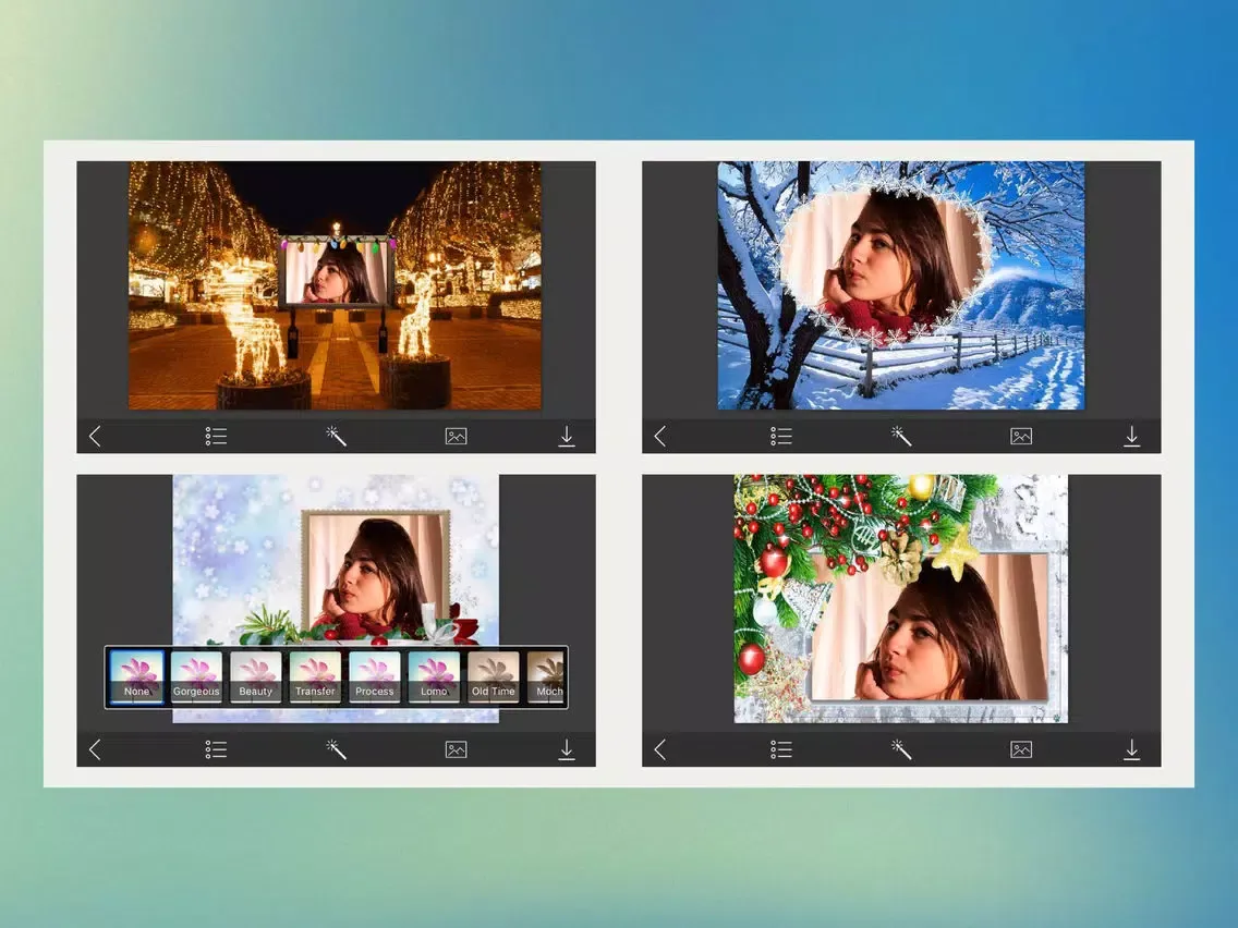 Скриншоты Snow Hd Photo Frames - Best Frames iPad 