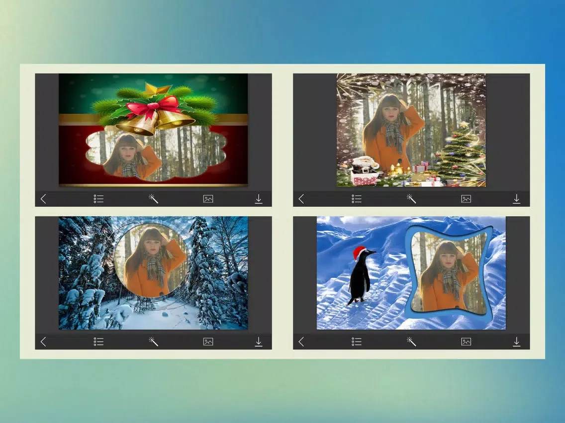 Скриншоты Snow Hd Photo Frames - Best Frames iPad 
