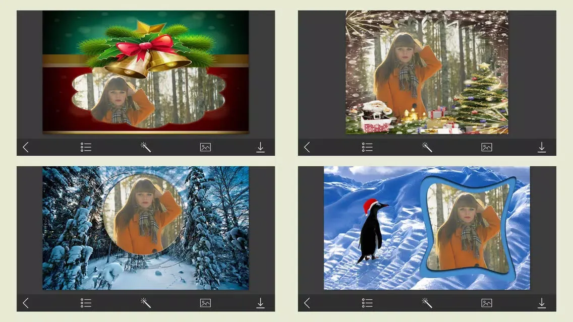 Скриншоты Snow Hd Photo Frames - Best Frames