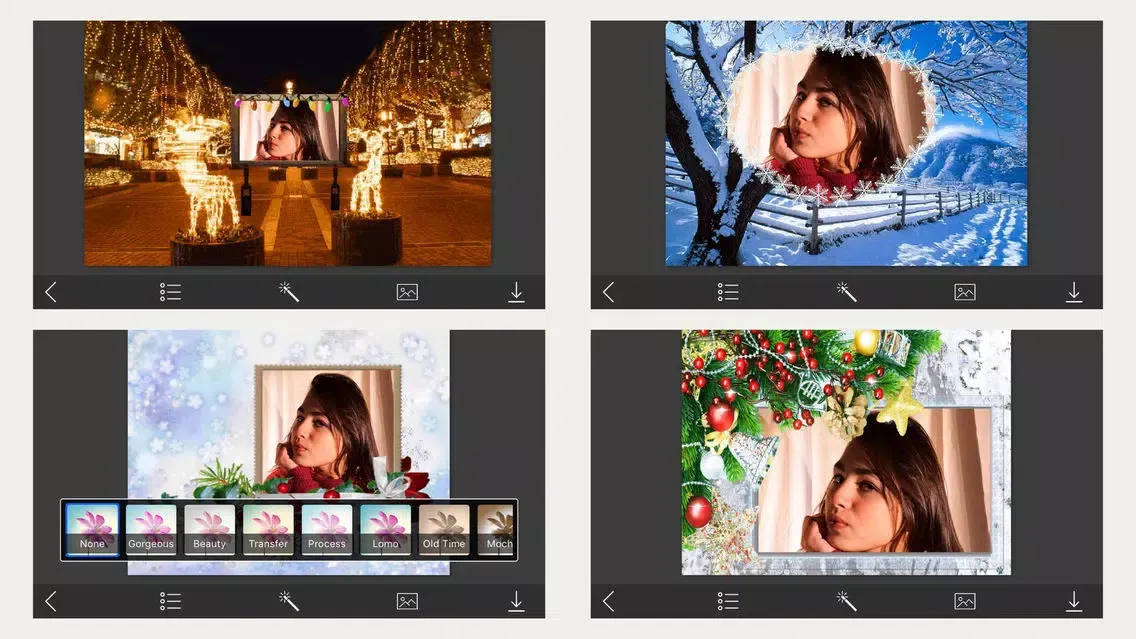 Скриншоты Snow Hd Photo Frames - Best Frames