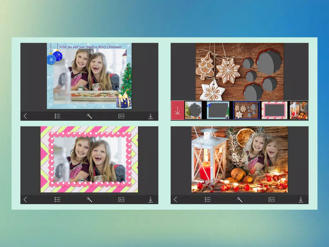 Christmas Special Picture Frames - Best Frames iPad  Ekran Görüntüleri