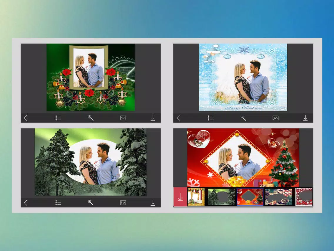 Christmas Special Picture Frames - Best Frames iPad  Ekran Görüntüleri