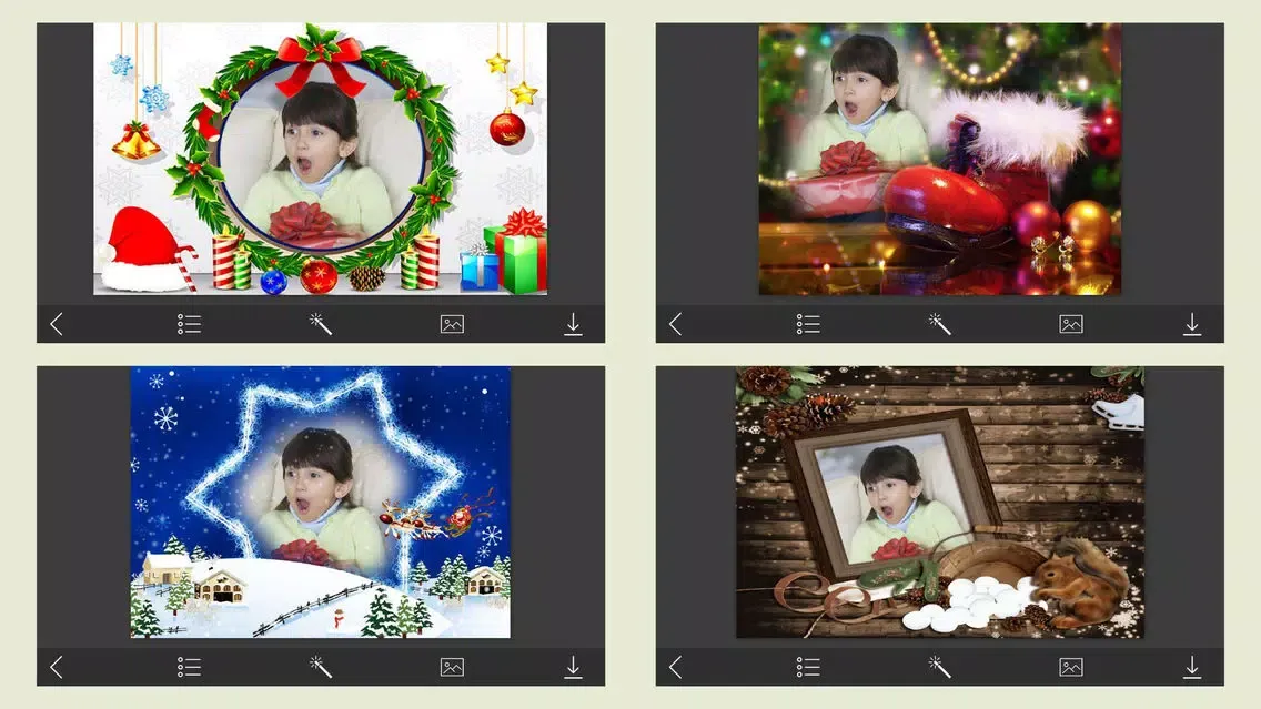 Captures d'écran de Christmas Tree Frame - Best Frames