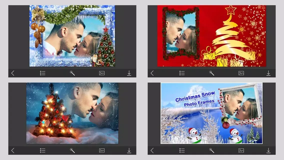 Capturas de pantalla de Christmas Holiday Hd Photo Frames