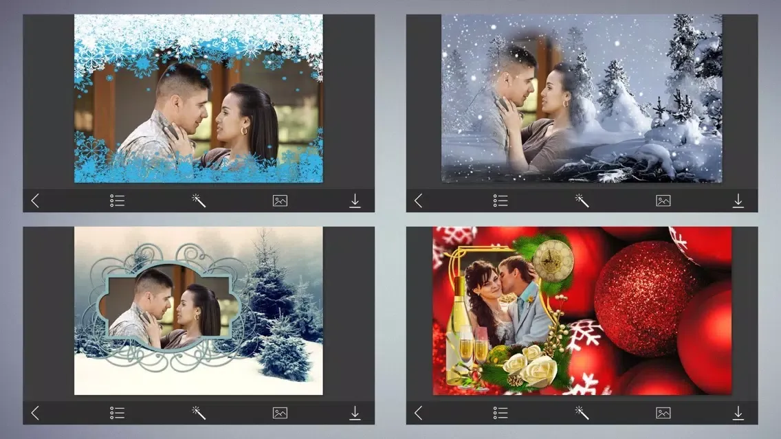 Capturas de pantalla de Christmas Holiday Hd Photo Frames