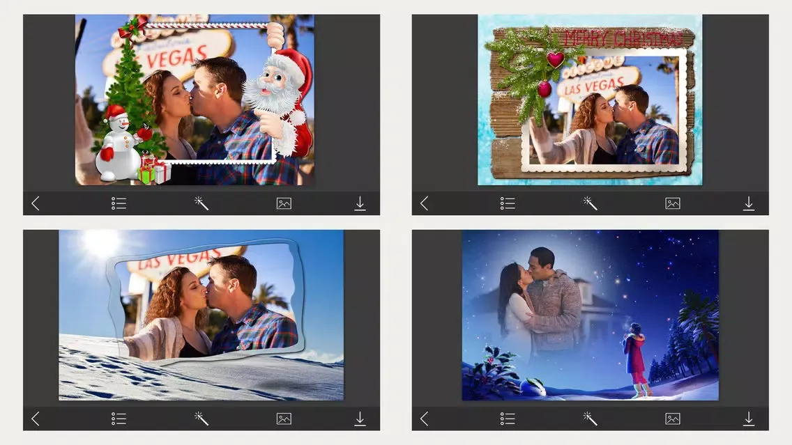Capturas de pantalla de Christmas Holiday Hd Photo Frames