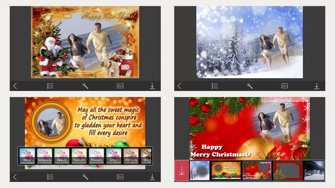 Christmas HD Frame - Inspiring Photo Editor سکرین شاٹس