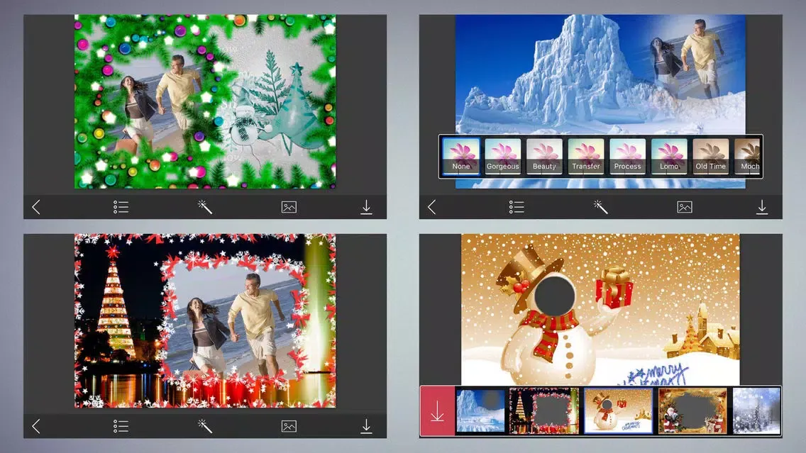 Christmas HD Frame - Inspiring Photo Editor سکرین شاٹس
