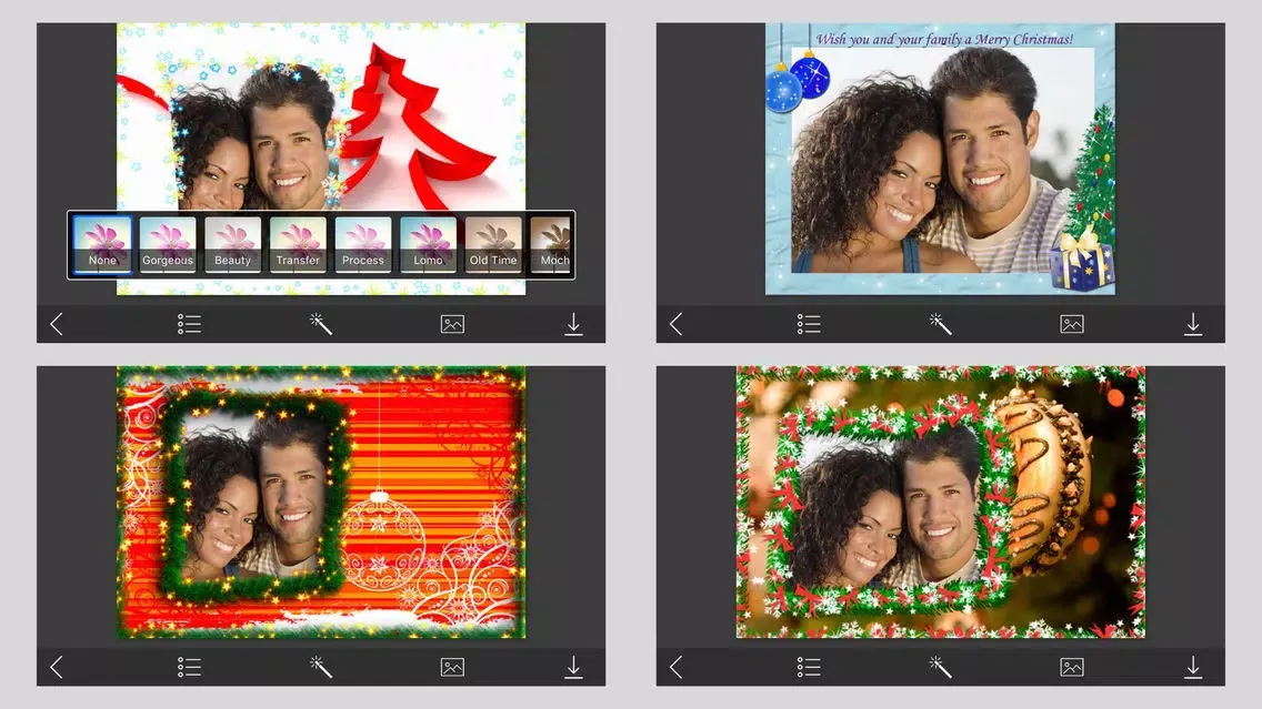 Christmas HD Frame - Inspiring Photo Editor سکرین شاٹس