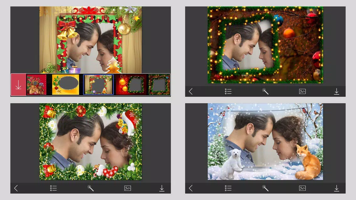 Christmas Tree HD Frame - Frame Booth 스크린샷