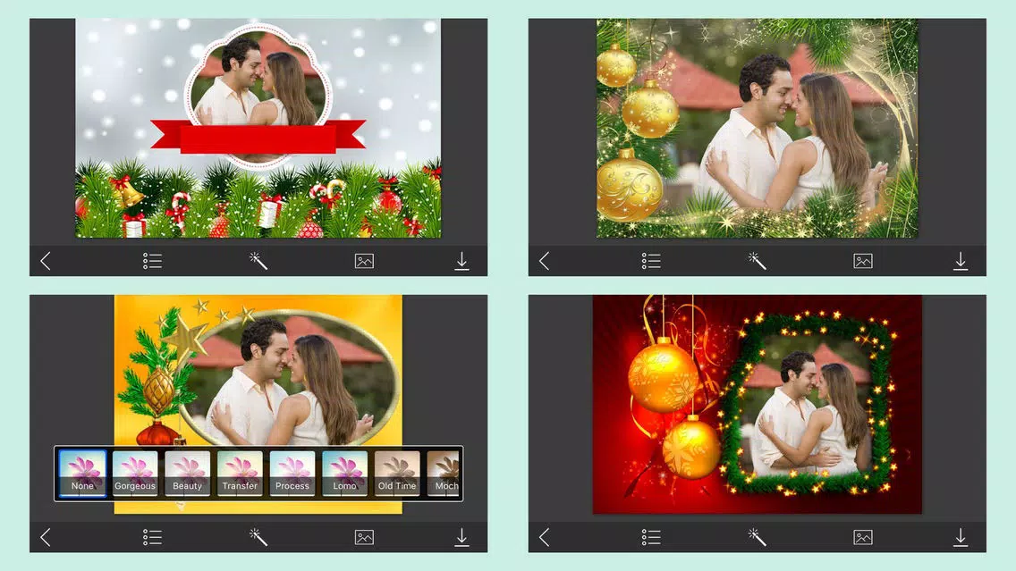 Christmas Tree HD Frame - Frame Booth 스크린샷