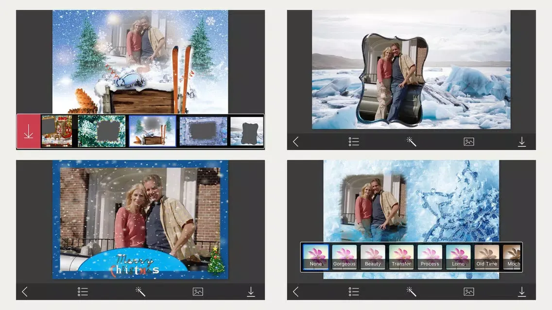 ภาพหน้าจอของ Santa Picture Frame - insta frames for photo
