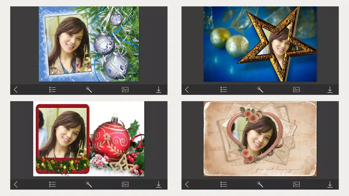 Christmas 2017 Hd Photo Frames - PicShop स्क्रीनशॉट
