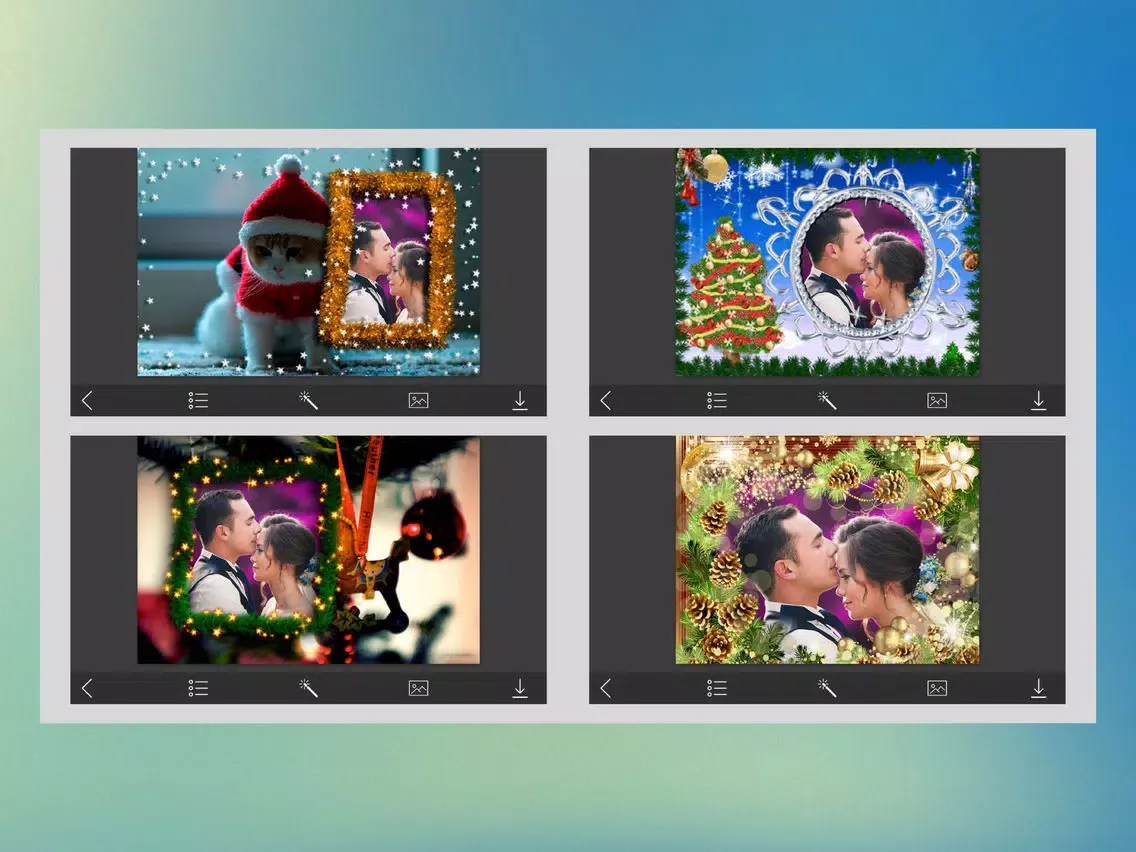 Zrzuty ekranu Christmas Jingle bell Hd Frames - Frame Booth iPad 